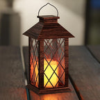 Solar Lanterns Outdoor, Waterproof Garden Hanging Lanterns, Vintage Lantern by JOHUNT