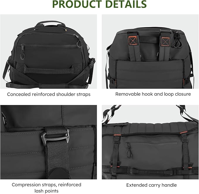Vomgomfom 86L Collapsible Wheeled Luggage - Image 9