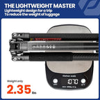 Fotopro Carbon Fiber Tripod 2.3lbs Ultralight 62 Inch Portable Travel Video - Image 2