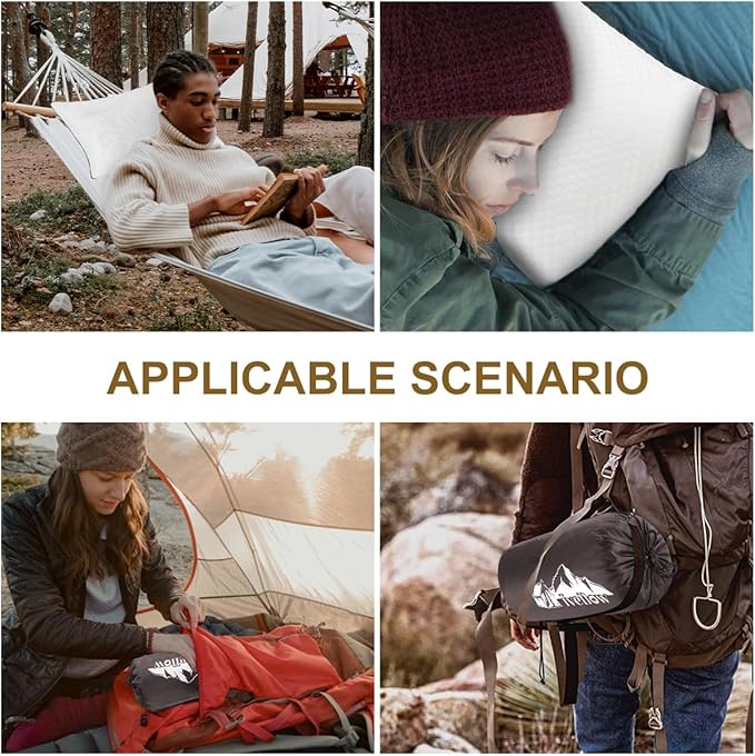 Ivellow Travel Pillow Cooling Camping Pillow - Image 6