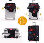 Luggage Cover Suitcase Cover Suitcase Protector Fit 26-28 Inch Luggage - Image 7