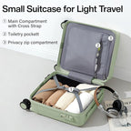 Hanke 14 Inch Underseat Carry On Luggage - Image 5