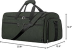 Bukere Garment Bags for Travel, Large Convertible Garment Duffel Bag for Men - Image 9