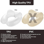 Inflatable Travel Neck Pillow: Extra-Soft, Cushion. - Image 3