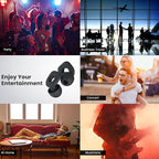 2 Pairs of Ear Plugs for Sleeping, Reusable Hearing Protection Earplugs - Image 8