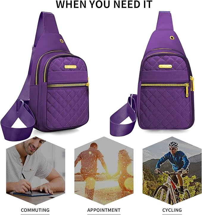 Small Sling Bag For Women Men Casual Crossbody Sling Backpack - Image 6
