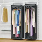 Univivi Garment Bags for Hanging Clothes, Large Clothes Storage Bags Closet - Image 6