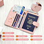 Melsbrinna Premium Leather Passport Holder Covers Case, Waterproof Rfid - Image 2
