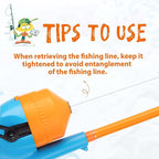 Kids Fishing Pole, Telescopic Fishing Rod, Toddler Collapsible Fishing Rod and - Image 5