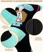 Thick Soft Cotton Compression Socks - Image 3