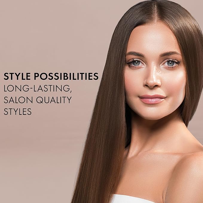 HOT Tools Pro Artist SmoothWave Vibrating Flat Iron | Hair Straightener for Ultra Sleek Hairstyles, Turn on Vibration Technology for Super Smooth Results