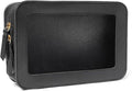 Clear Makeup Bag Small, TSA Approved Portable Toiletry Bag by FFpaw