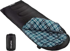 KingCamp Sleeping Bag for Adults, Cold Weather & Warm XL Big and Tall Flannel - Image 4