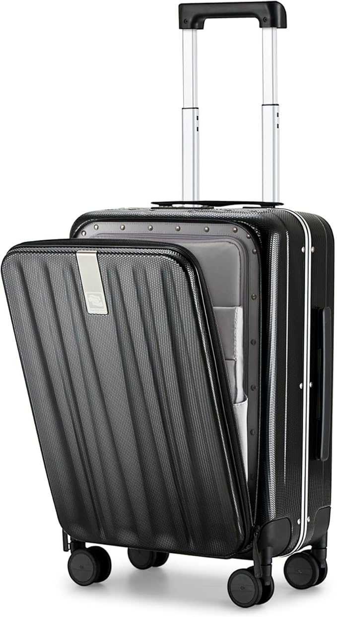Hanke 20 Inch Carry On Luggage Hard Shell Suitcases by Hanke
