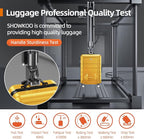 SHOWKOO Luggage Sets Expandable PC+ABS Durable Suitcase Sets Double Spinner - Image 7