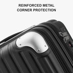 LEVEL8 Grace Hard Shell Carry on Luggage - Image 4