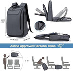 FENRUIEN Work Backpack for Men, Water Resistant Smart Backpack - Image 3