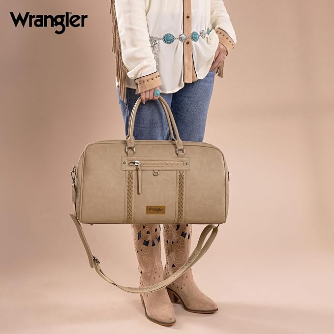 Wrangler Travel Duffel Bag Large Weekender Bag - Image 2
