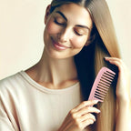 Set of 2 Professional Styling Combs – Versatile Pink and Classic Black Hairdresser's Tools for Precision Styling & Sectioning