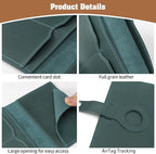 Jack&Chris Genuine Leather Passport Holder - Image 4