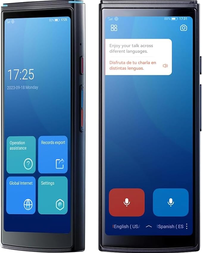 Language Translator Device, Two-Way Instant Voice Translator by Jarvisen