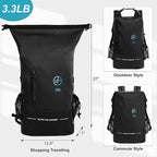 UPWELL 30L Waterproof Dry Bag Boating Backpack - Image 2