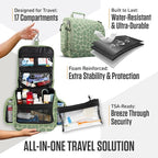 VENTURE 4TH Hanging Travel Toiletry Bag - Image 5