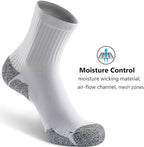 CWVLC Cushioned Compression Sport Quarter Socks - Image 5