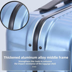 29 Inch Aluminum Checked Luggage - Image 6