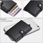 Card Holder, Men Credit Card Holder, Slim Card Case Front Pocket - Image 5