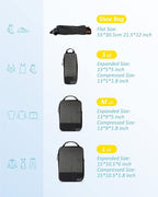 BAGSMART 6 Set Compression Packing Cubes - Image 2