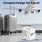 JMFONE International Power Plug Adapter, Universal Travel Adapter - Image 4
