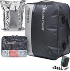 Black Voyage Reusable Vacuum Compression Travel Bag by BlackVoyage