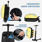 smilesun 4-in-1 Detachable Scooter Luggage - Image 7