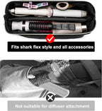 Hair Tools Travel Bag for Shark Flexstyle Dyson, Quilted Case Organizer Bag, Gift for Women Hair Accessories Storage Bag, Travel Hairdryer Portable Bag for Women, Black
