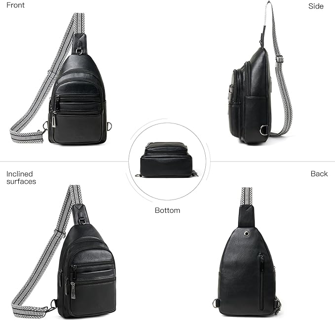 Sling Bag for Women Cross Body Bags Fanny Packs Shoulder Bag Sling Backpack - Image 6