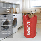 DOKEHOM 125L X-Large Collapsible Washing Laundry Basket Bag - Image 2