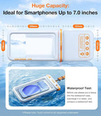 TORRAS IP68 Waterproof Phone Pouch Double Space, Floating Waterproof Phone Case - Image 7
