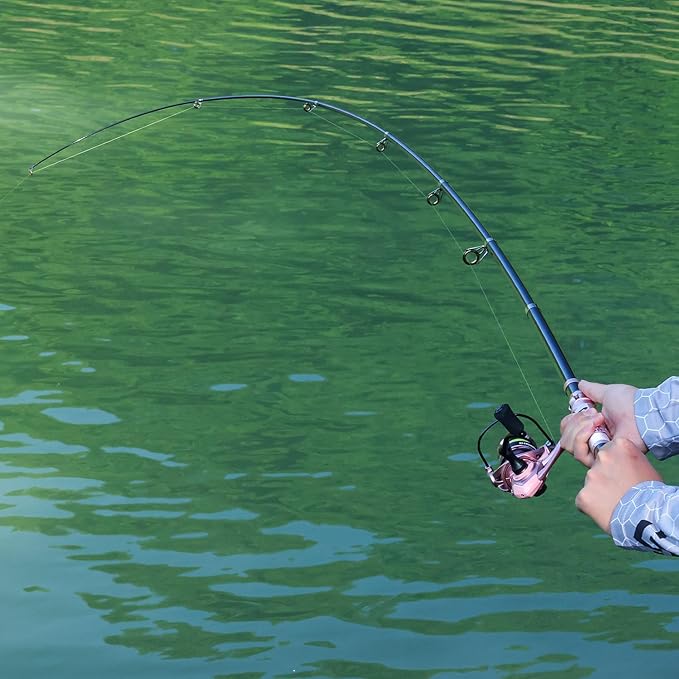Sougayilang Telescopic Fishing Rod and Reel Combo, Collapsible Travel Fishing - Image 9