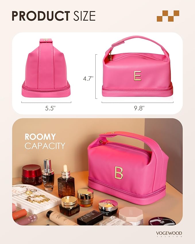 Cute Gifts for Preteen, Personalized Makeup Bag - Image 5