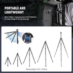 NEEWER LITETRIP LT32 62" Travel Tripod Carbon Fiber - Image 5