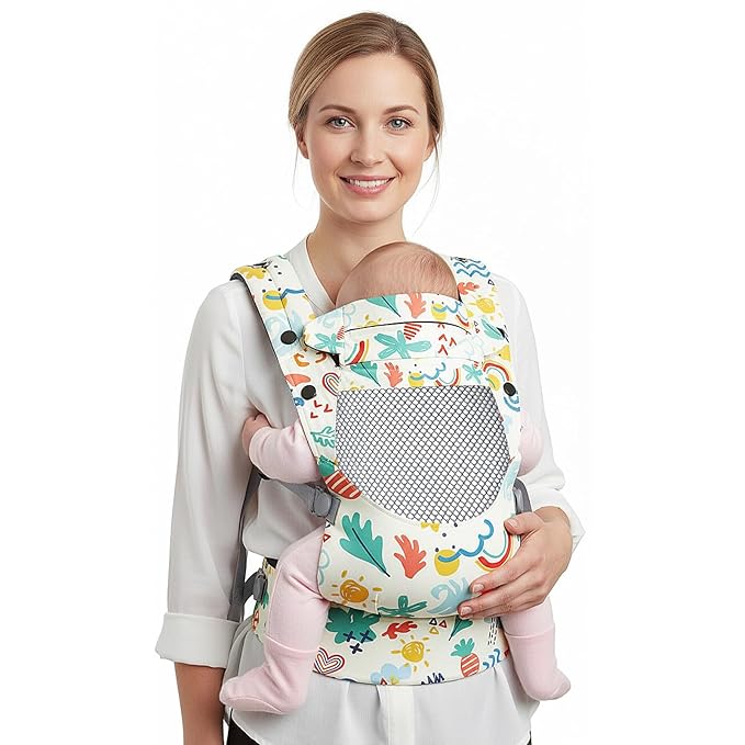 Newborn Baby Front Carrier Backpack, Toddler Baby Body Carrier, 7-66 Lbs - Image 8