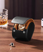 Homde Travel Watch Box Leather: Traveling Case - Image 8