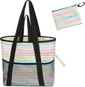 Sandproof Beach Bag with Zipper by NBIAN