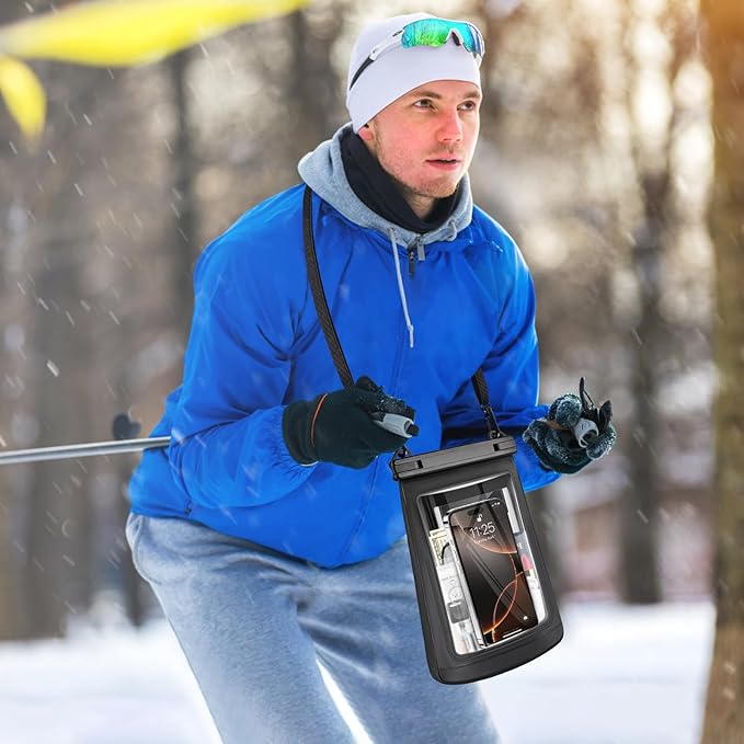 Large Floating Waterproof Phone Pouch, Cell Phone Dry Bag - Image 9