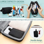 Travel Toiletry Bag for Women and Men, Water-resistant Shaving Bag for - Image 3
