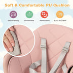 HONEY JOY Baby High Chair, 6 In 1 Convertible Wooden Highchair - Image 7