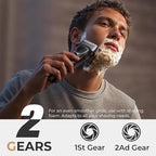 Electric Foil Shavers for Men: Portable Electric Razor for Face- Rechargeable - Image 3