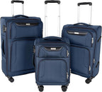 3-Piece Softside Expandable Luggage Set by WireHot
