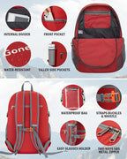Gonex 30L Ultra Lightweight Packable Backpack, Handy Foldable Daypack - Image 4